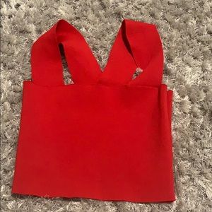 Seek the label red tank